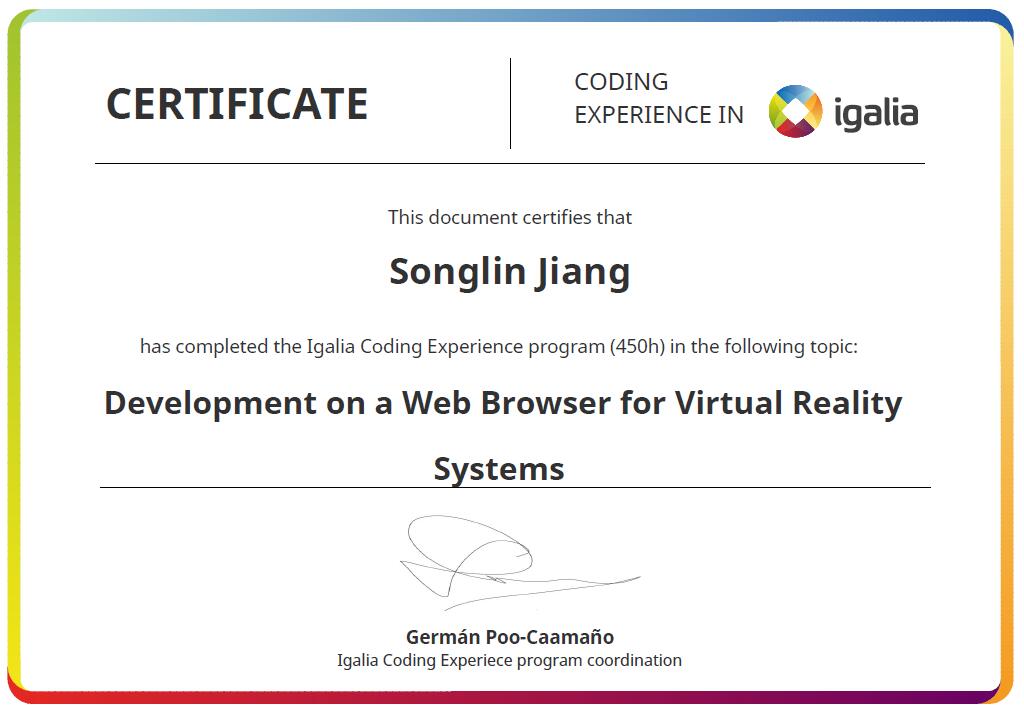 GitHub HollowMan6 My Igalia Coding Experience This Is My Record 